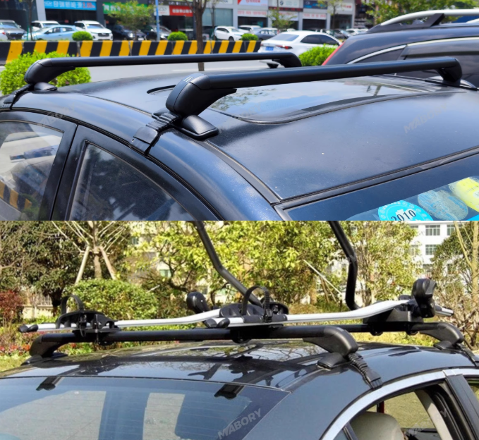 Thanh ngang nóc cho xe không có thanh dọc