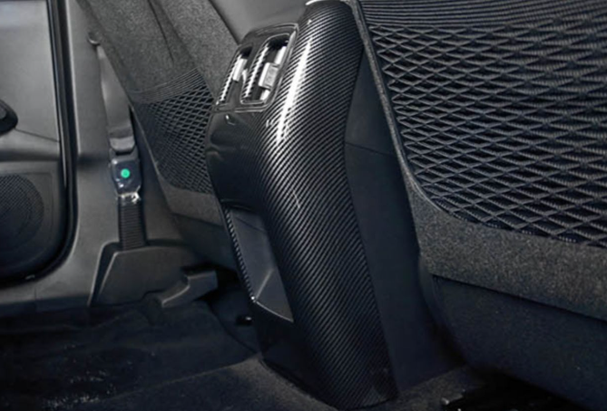 Ốp điều hòa sau vân cacbon xe Hyundai Tucson 2022