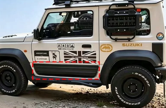 Ốp sườn thể thao cho xe Suzuki Jimny JB74