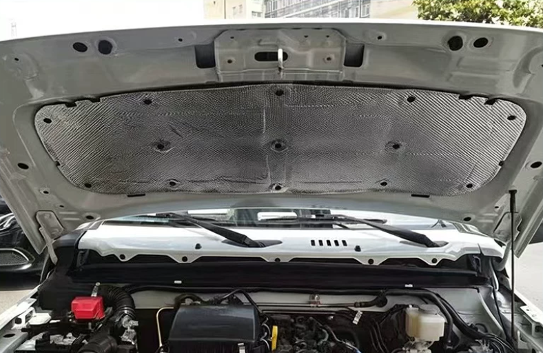Tấm cách nhiệt và giảm tiếng ồn nắp capo xe Suzuki Jimny JB74