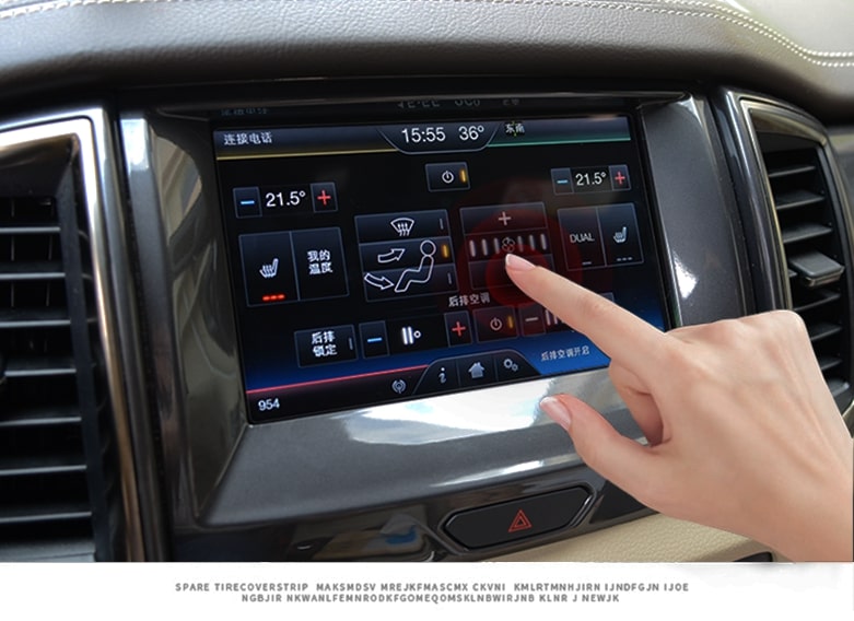 Cường lực màn hình 8 inch Ford Everest