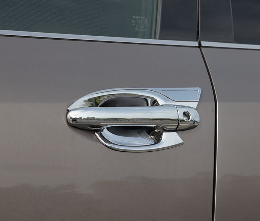 Ốp hõm cửa mạ crom Subaru Outback 2021-2022 (bộ 4 cửa)