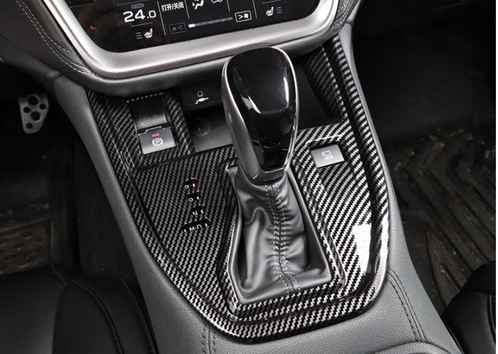 Ốp hộp số vân cacbon Subaru Outback 2021-2022