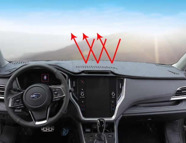 Thảm taplo chống nắng cho Subaru Outback 2021-2022 (Mẫu 1)