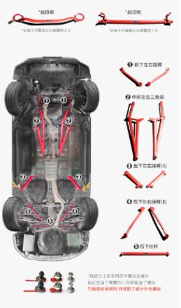 Bộ cân bằng subaru FRT Full Xuất Xưởng ( 2009-2012)