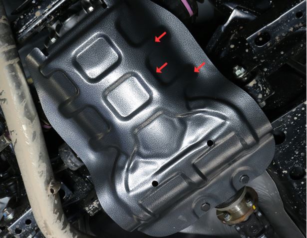 Tấm chắn bảo vệ vi sai subaru forester (dày 2.5mm)