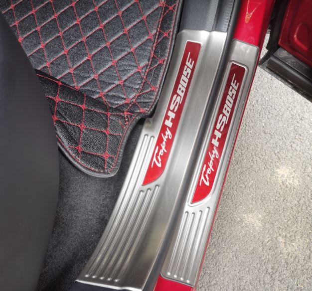 Ốp chống trầy bậc cửa MG HS 18-20 (Full Bộ)