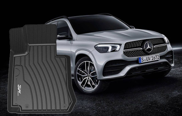 Mercedes-Benz GLE Thảm đúc 3W chất liệu nhựa TPE