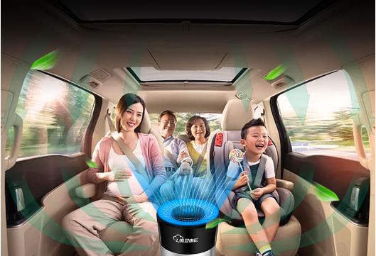 Máy lọc không khí trong xe (Mẫu 2)