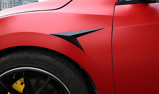Ốp sườn đen cacbon Honda Civic (Mẫu 1)