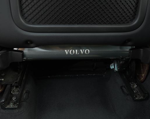 Ốp chống đá chân ghế xe Volvo XC60 (vân cacbon)