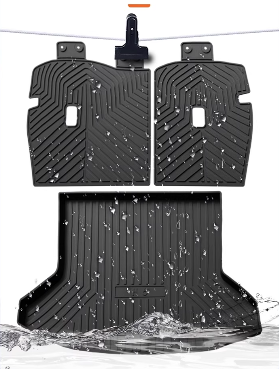 Thảm đúc full cốp cho Haval H6 (3 mảnh)